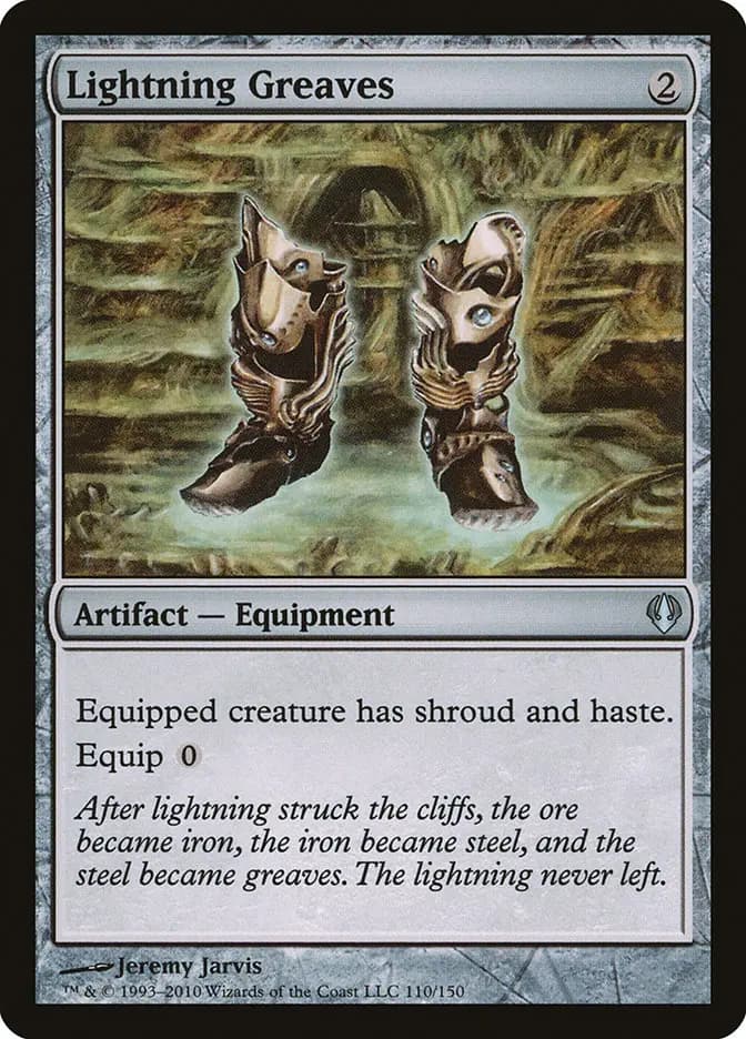 Card image of Lightning Greaves