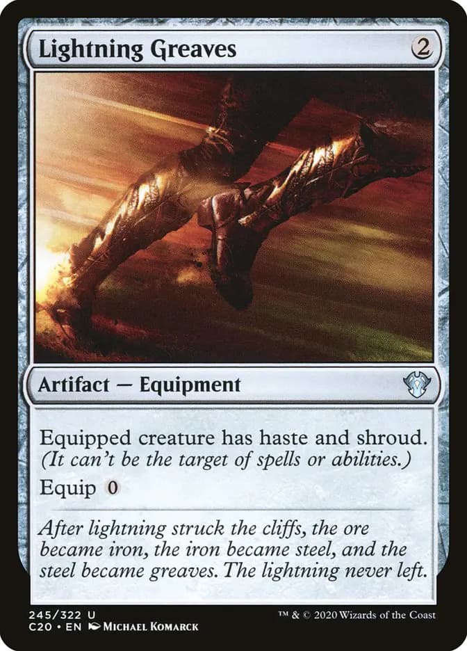 Card image of Lightning Greaves