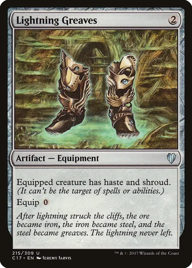 Card image of Lightning Greaves
