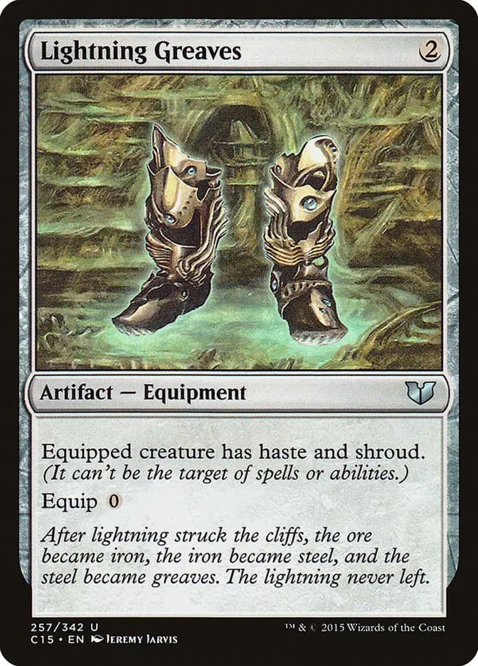Card image of Lightning Greaves