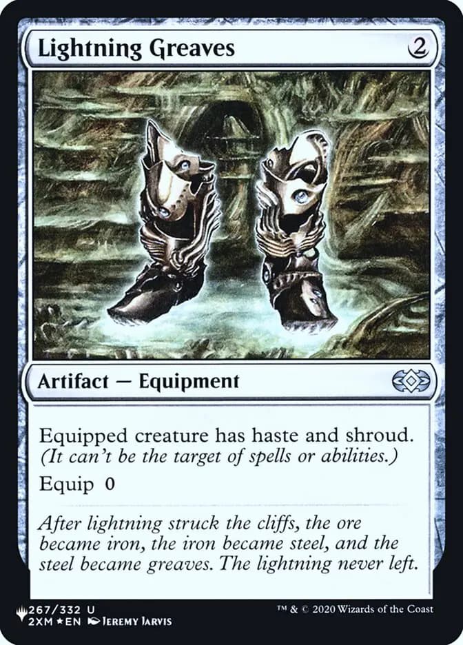 Card image of Lightning Greaves