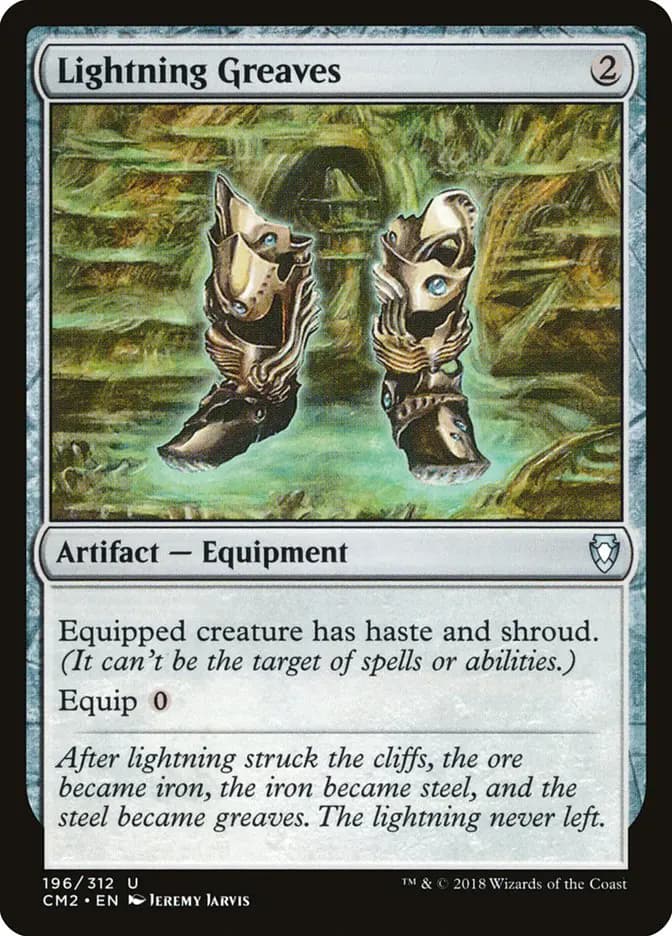 Card image of Lightning Greaves