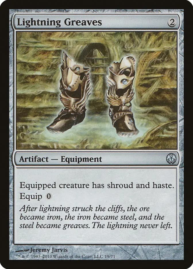 Card image of Lightning Greaves