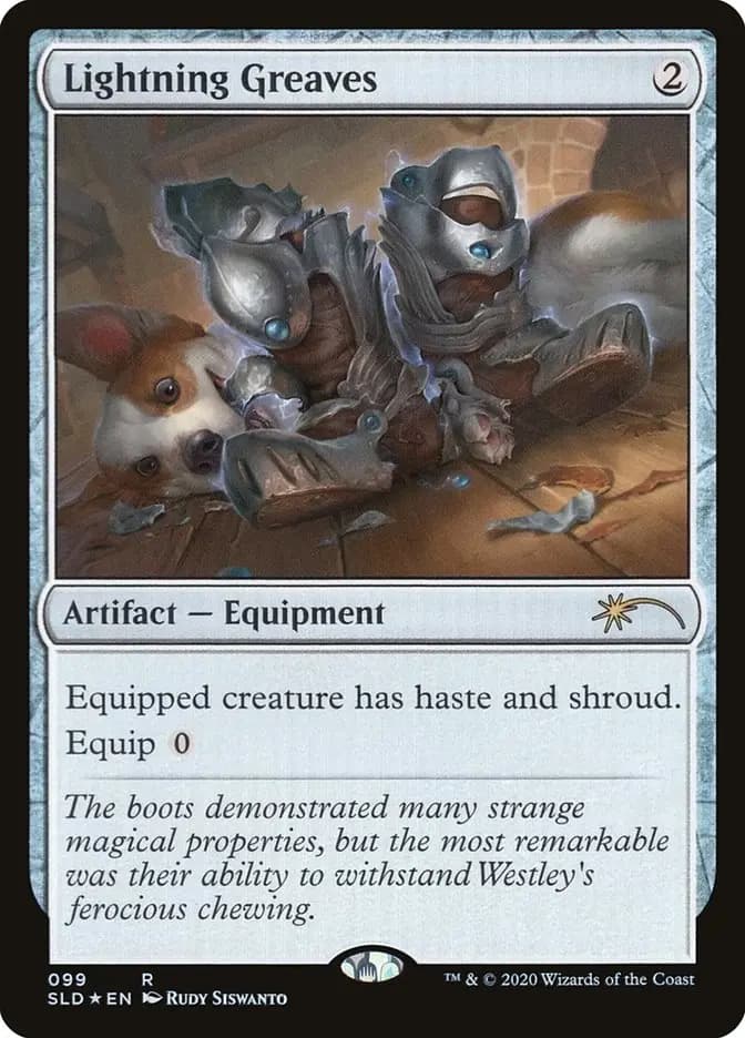 Card image of Lightning Greaves