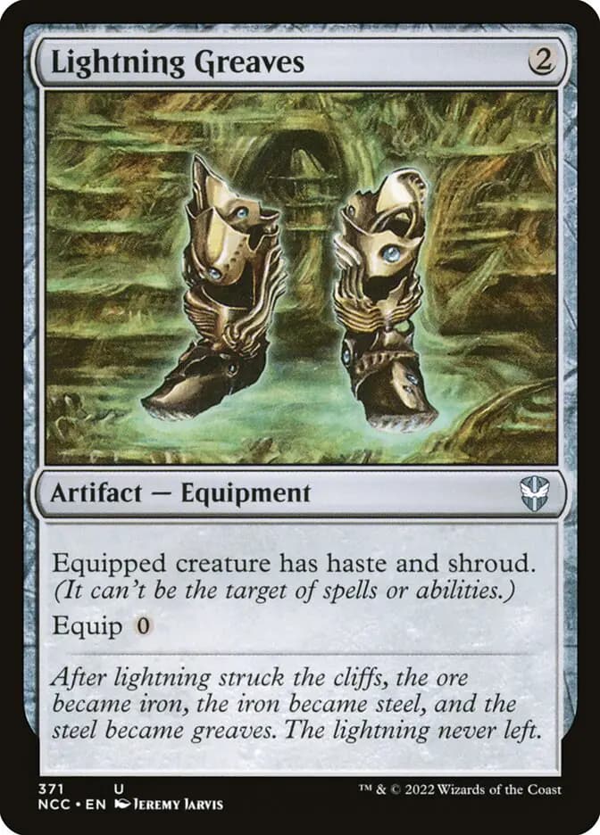 Card image of Lightning Greaves