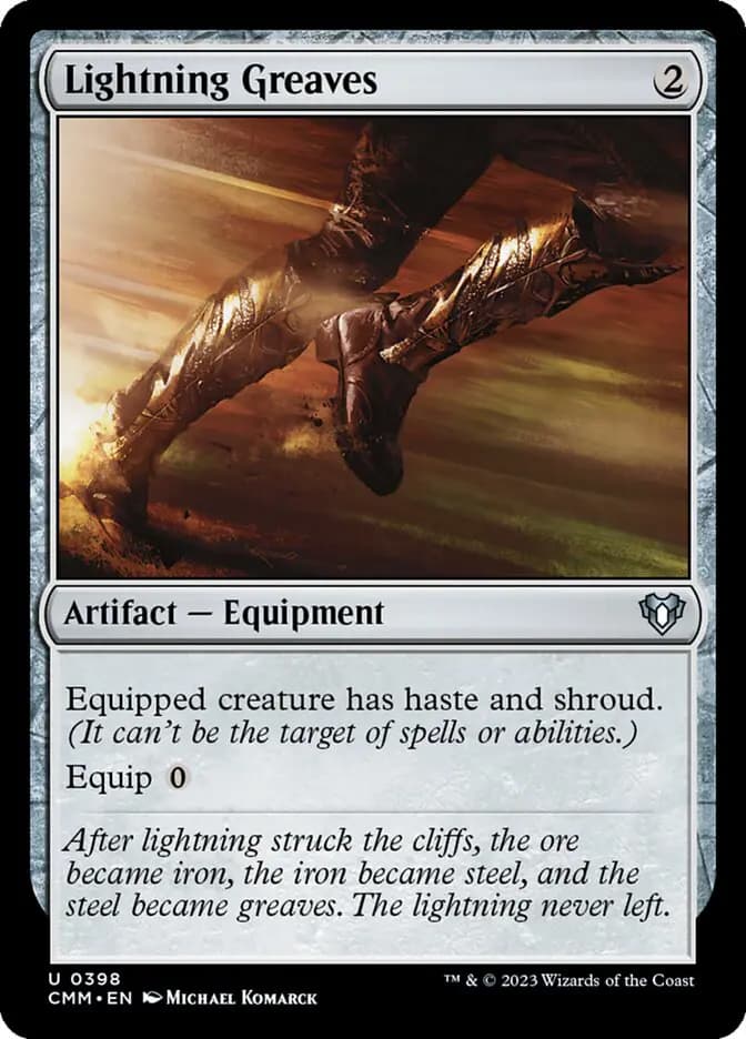 Card image of Lightning Greaves