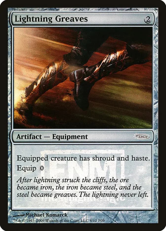 Card image of Lightning Greaves
