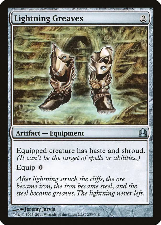 Card image of Lightning Greaves