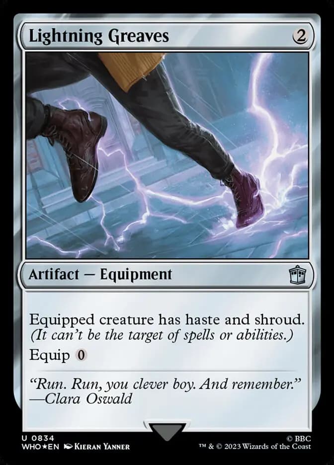 Card image of Lightning Greaves