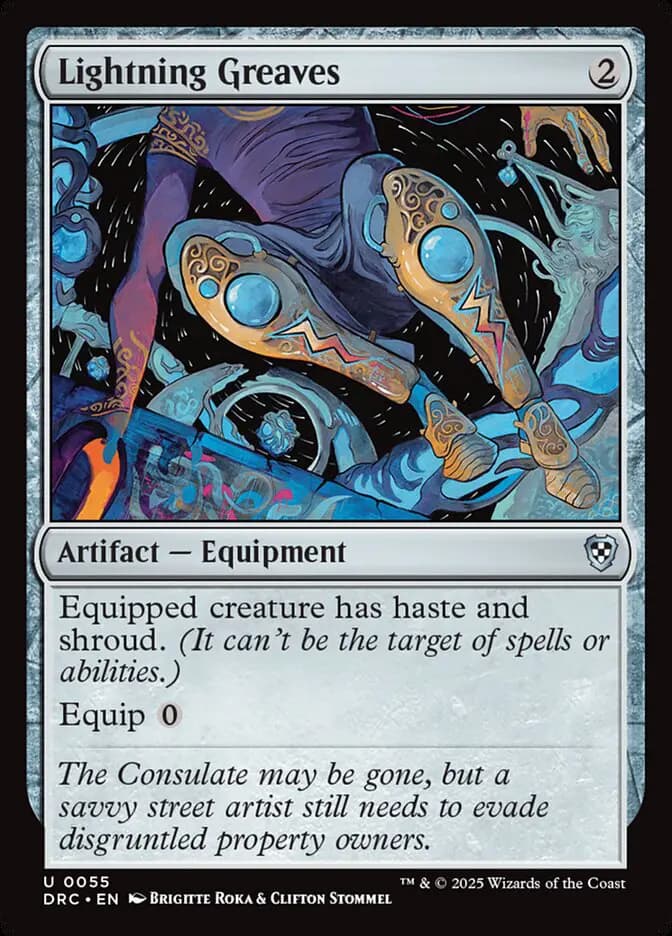Card image of Lightning Greaves