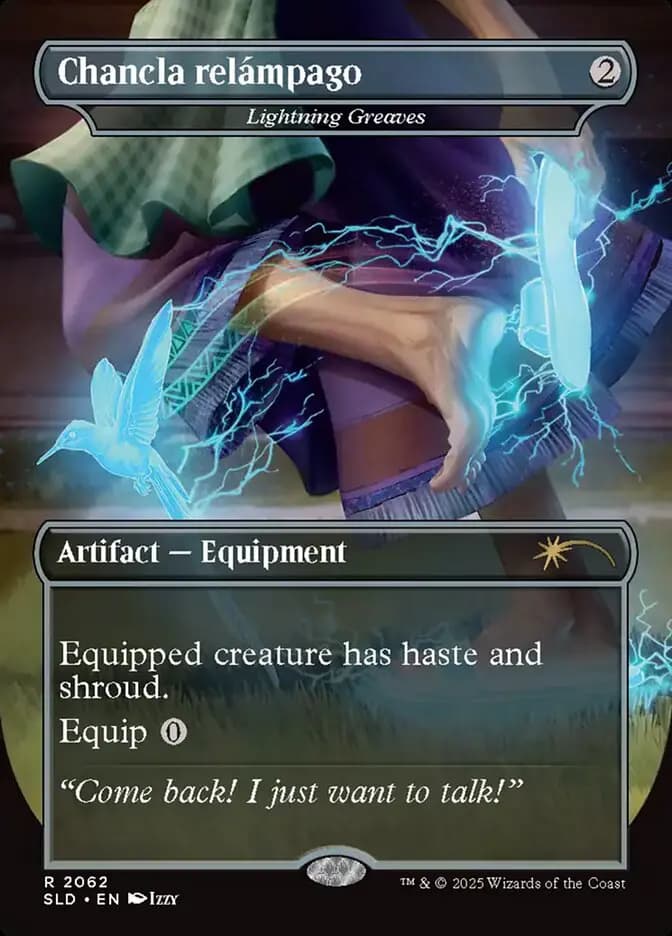 Card image of Lightning Greaves