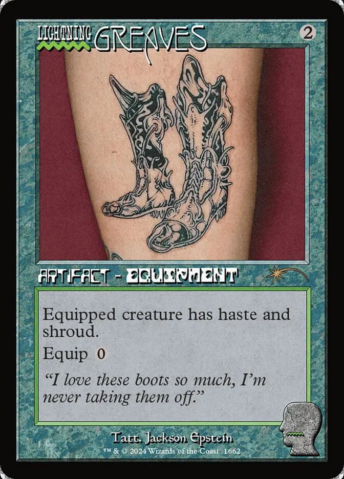 Card image of Lightning Greaves