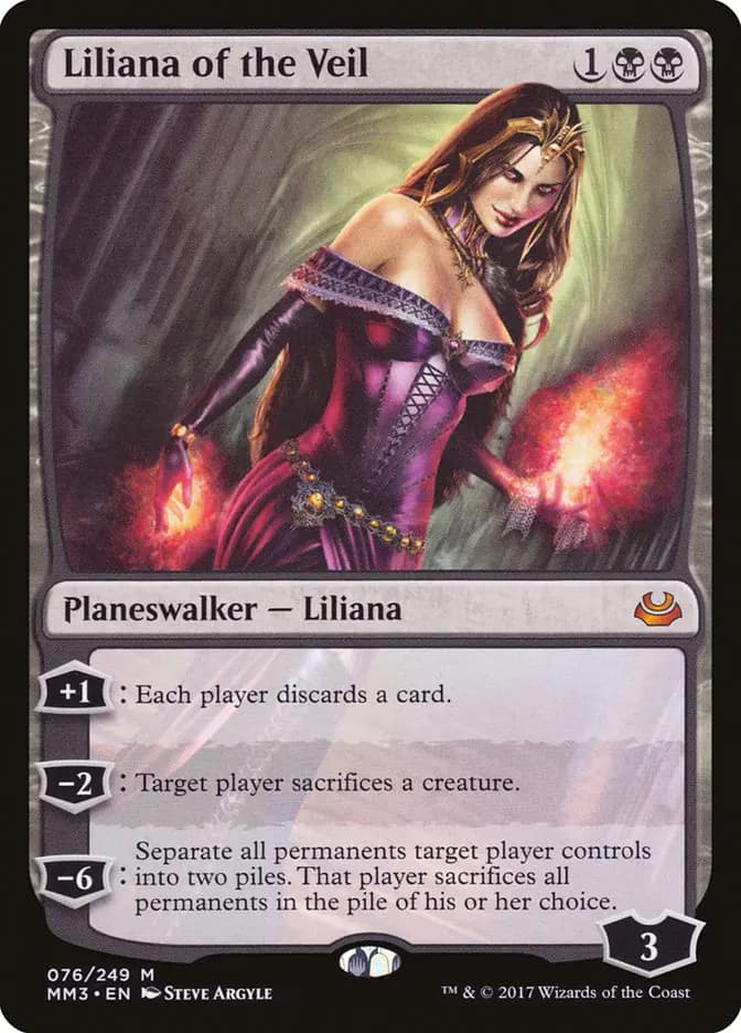Card image of Liliana of the Veil