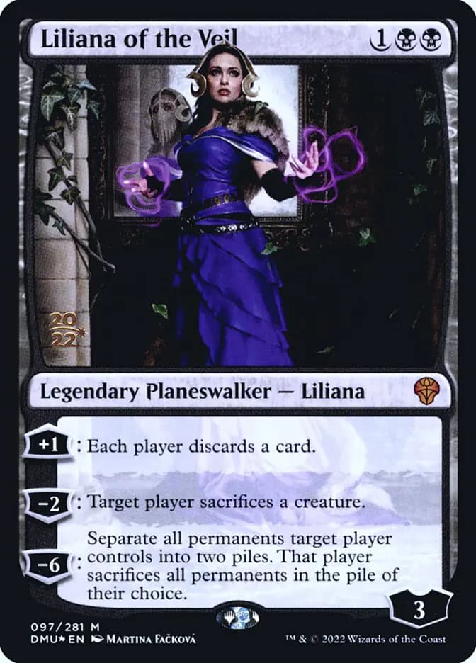 Card image of Liliana of the Veil