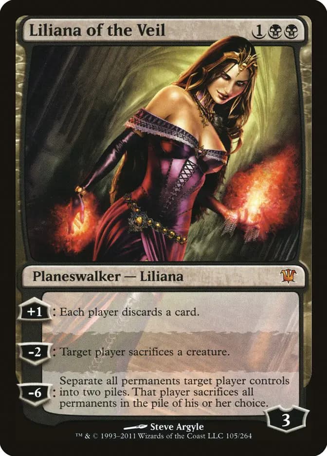 Card image of Liliana of the Veil