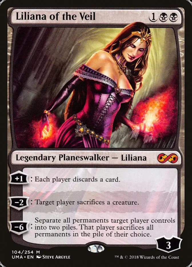 Card image of Liliana of the Veil