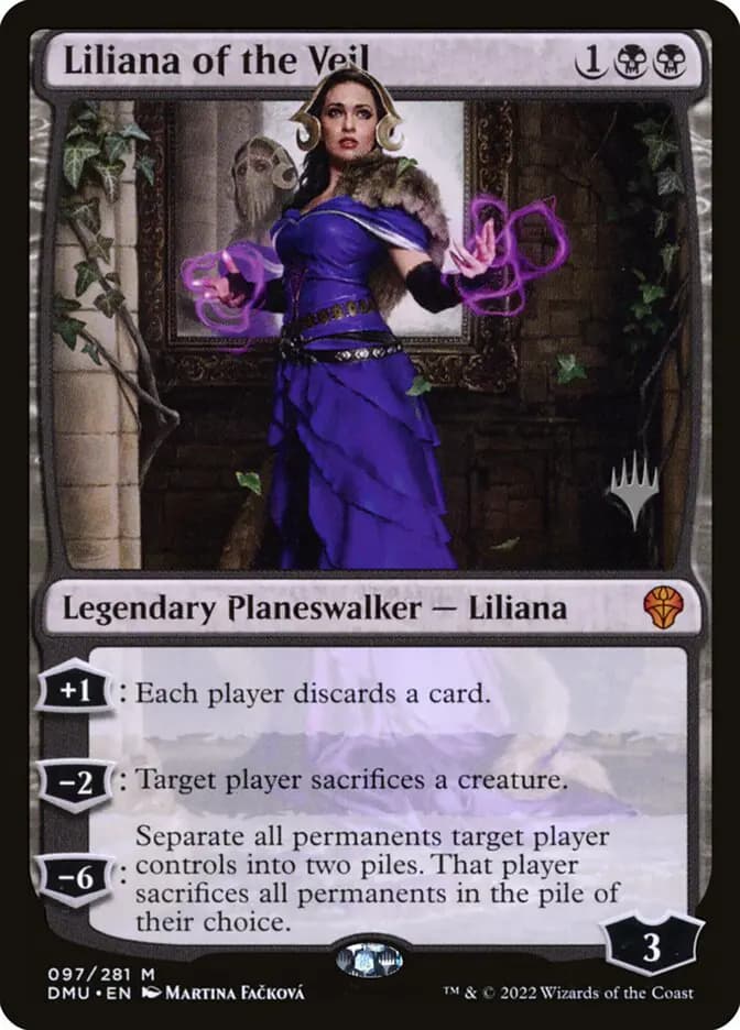 Card image of Liliana of the Veil