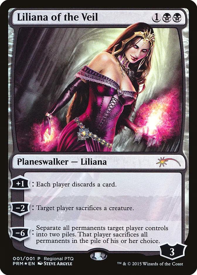 Card image of Liliana of the Veil