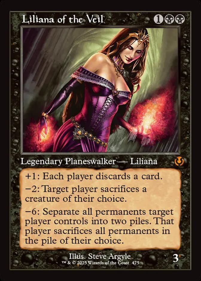 Card image of Liliana of the Veil