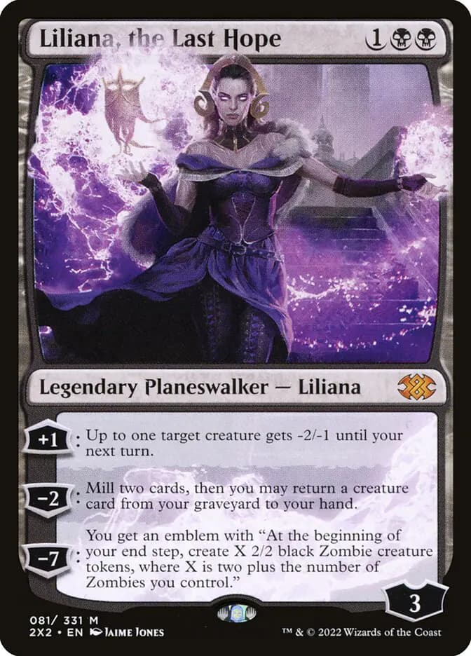 Card image of Liliana, the Last Hope