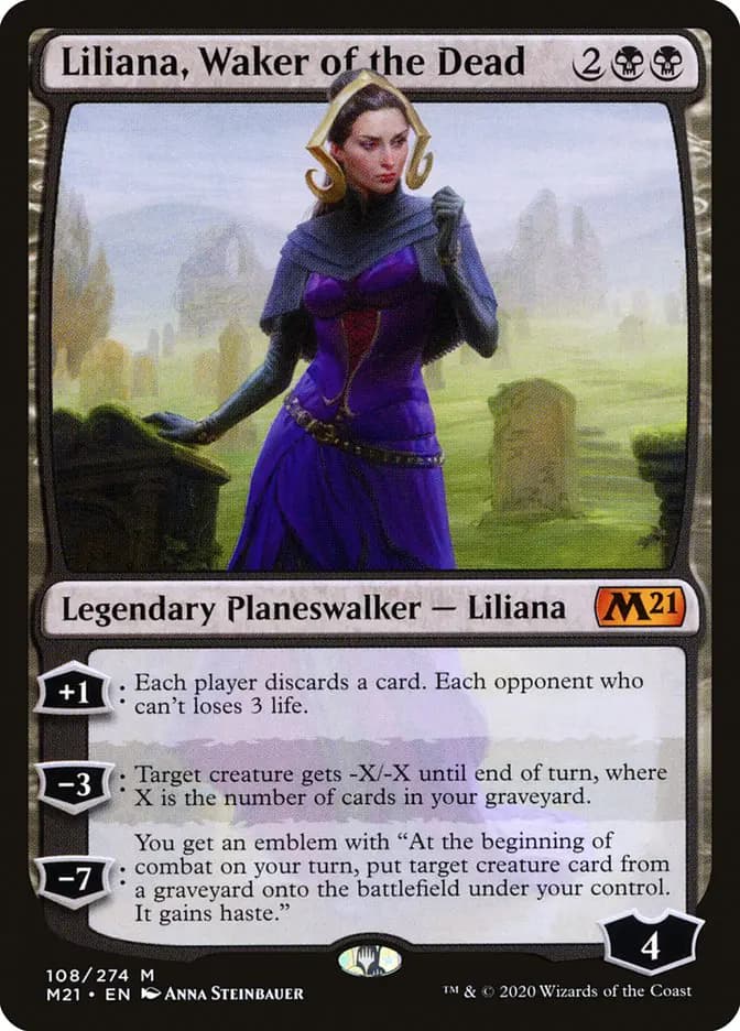Card image of Liliana, Waker of the Dead