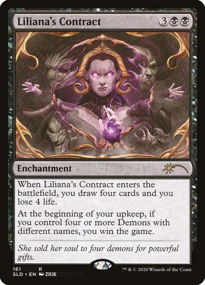 Card image of Liliana's Contract
