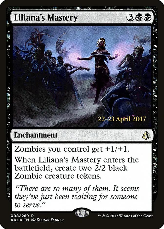 Card image of Liliana's Mastery