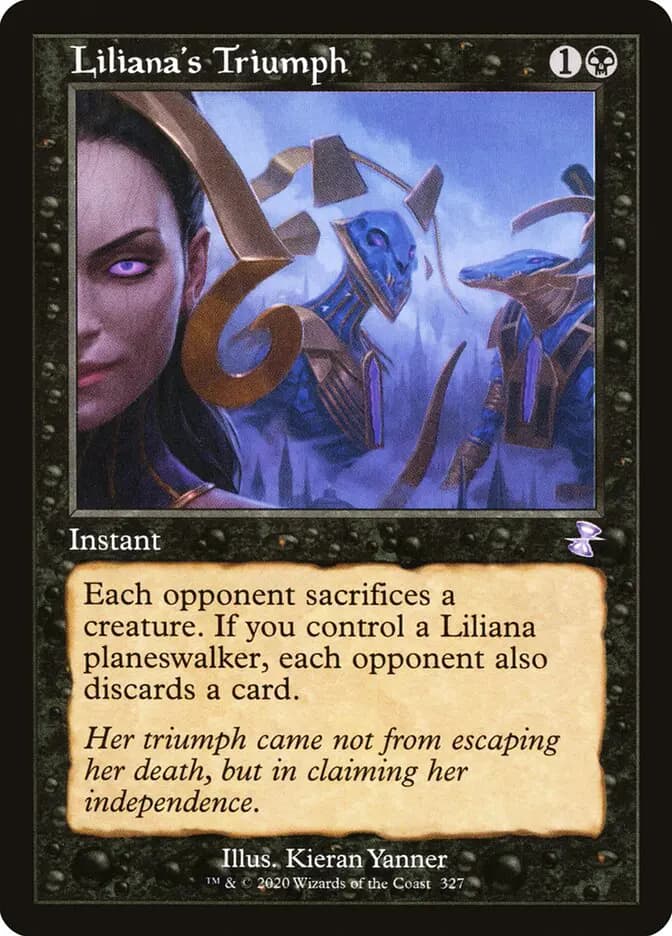 Card image of Liliana's Triumph
