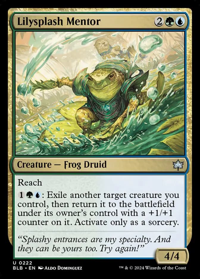Card image of Lilysplash Mentor