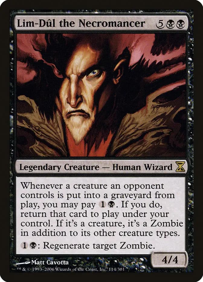 Card image of Lim-Dûl the Necromancer
