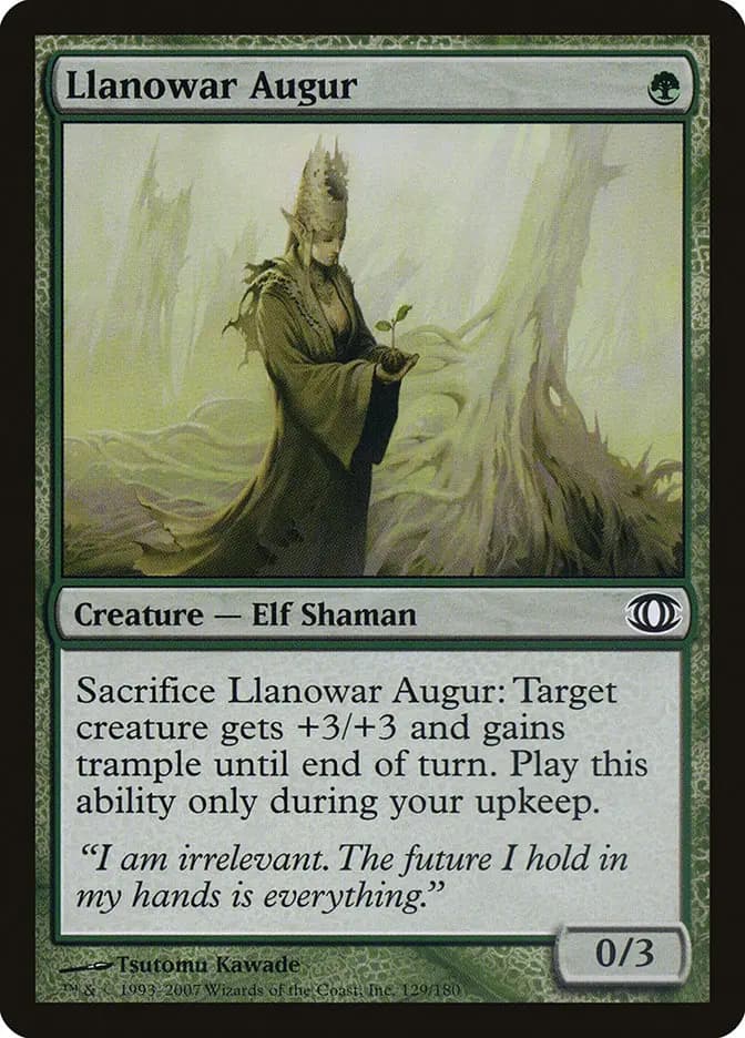 Card image of Llanowar Augur