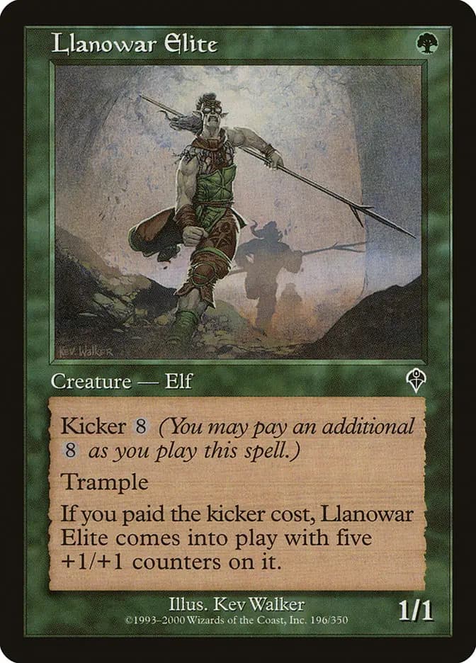 Card image of Llanowar Elite