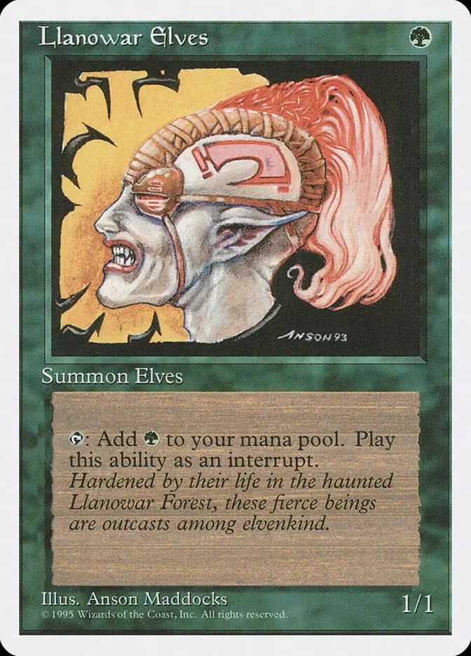 Card image of Llanowar Elves