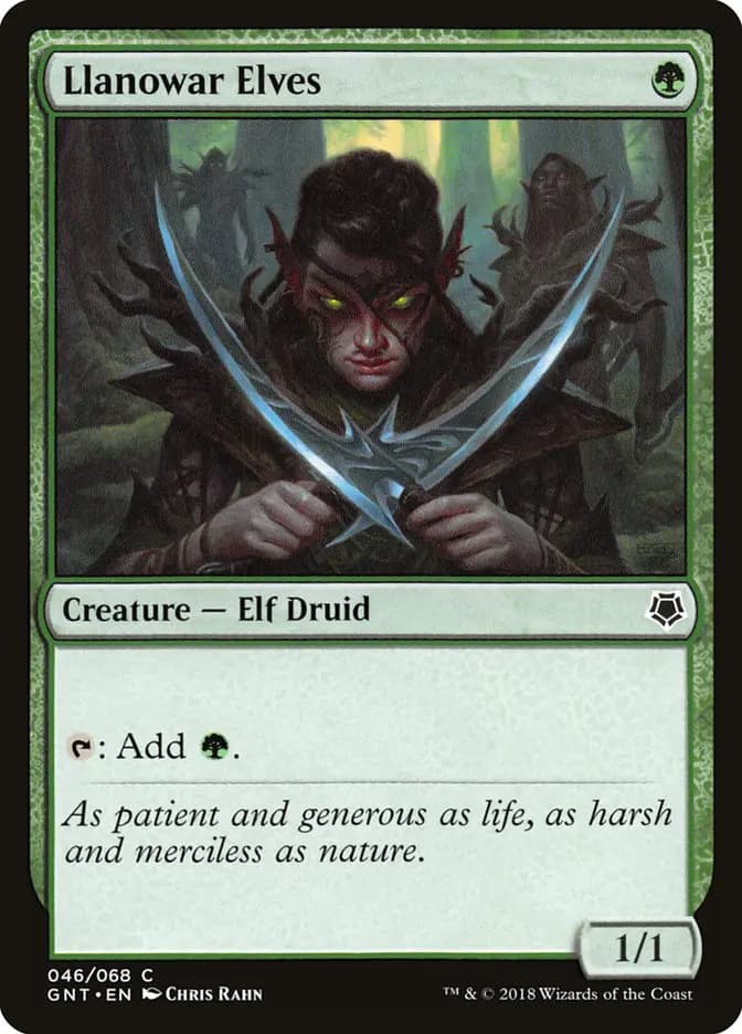Card image of Llanowar Elves