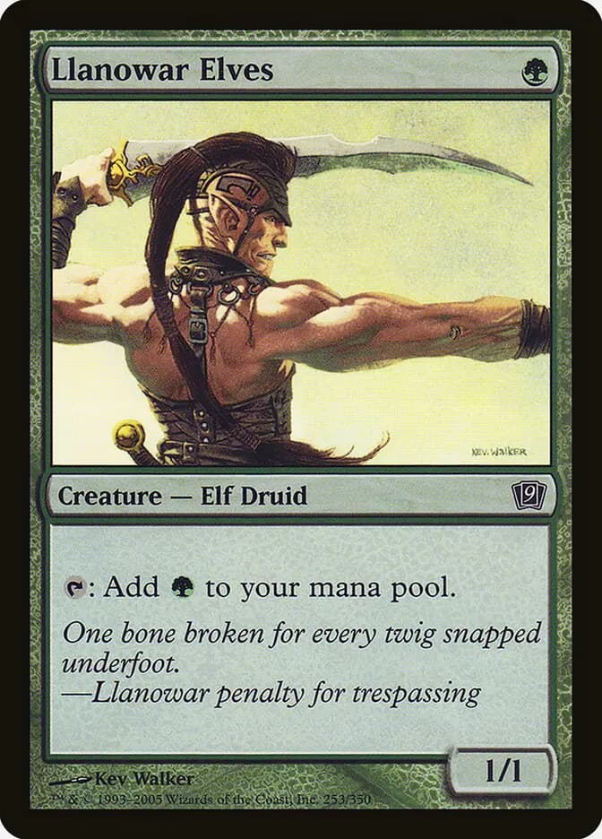 Card image of Llanowar Elves