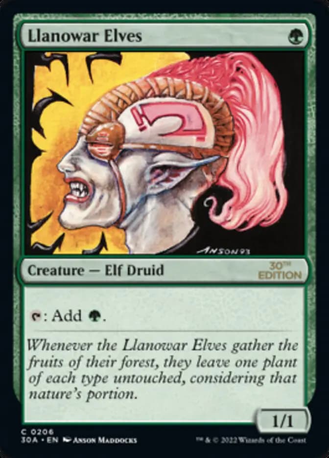 Card image of Llanowar Elves
