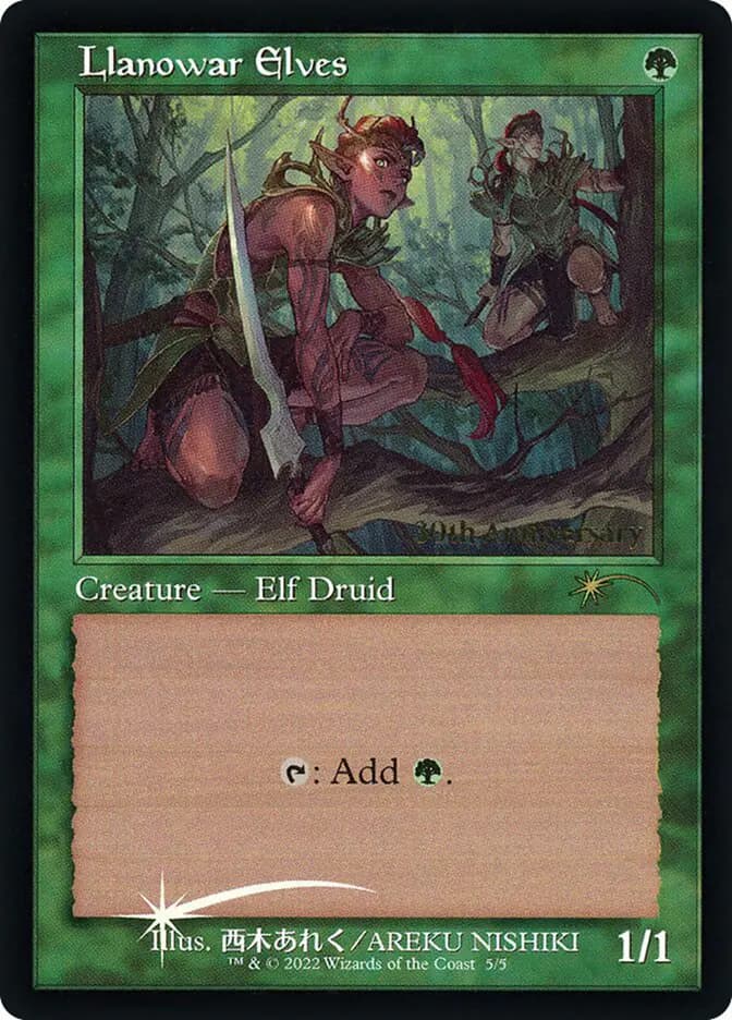 Card image of Llanowar Elves