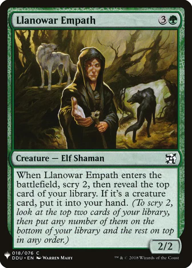 Card image of Llanowar Empath