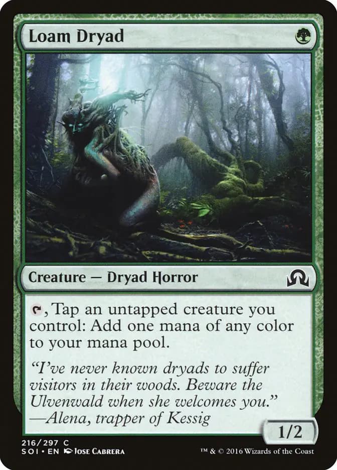Card image of Loam Dryad