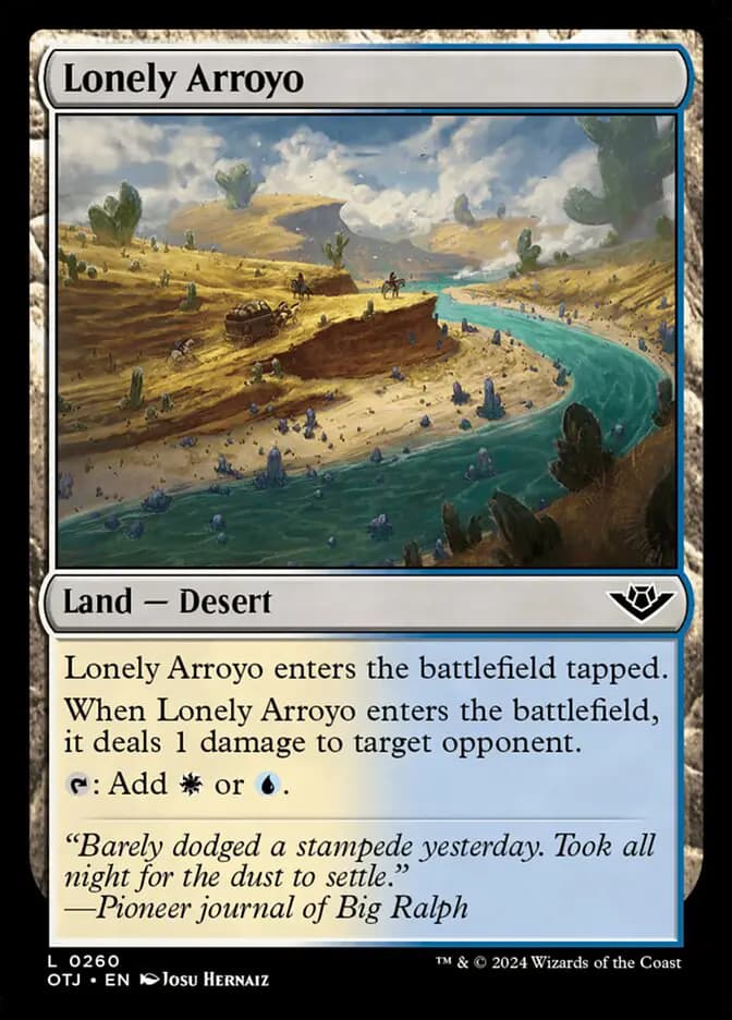 Card image of Lonely Arroyo