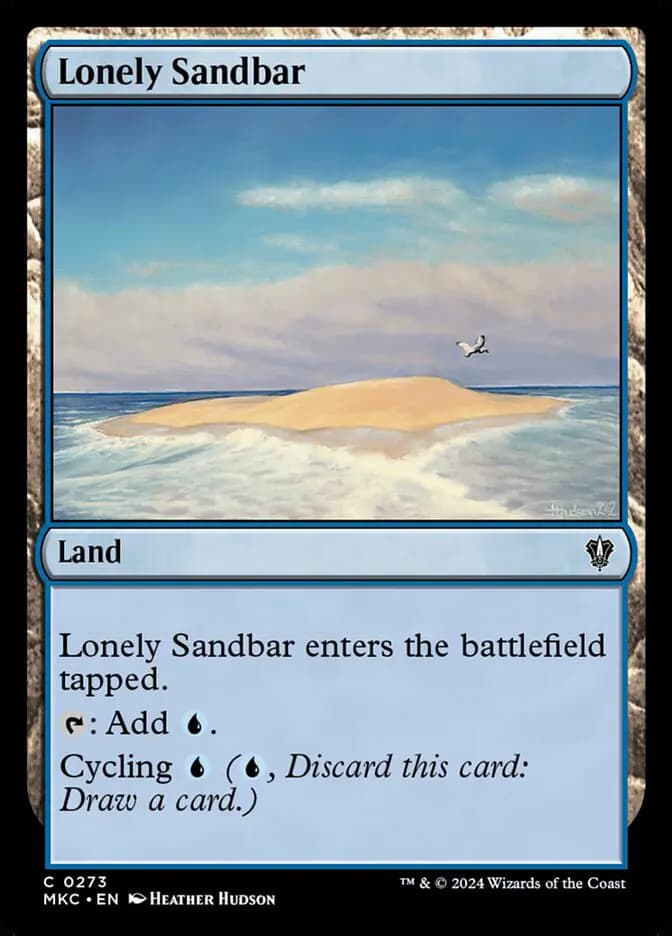 Card image of Lonely Sandbar
