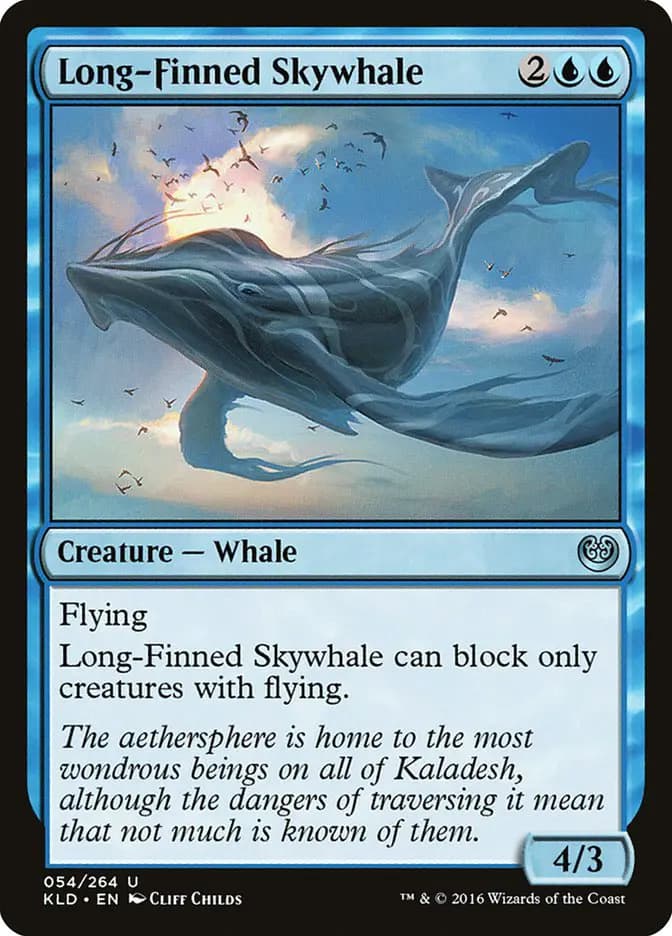 Card image of Long-Finned Skywhale