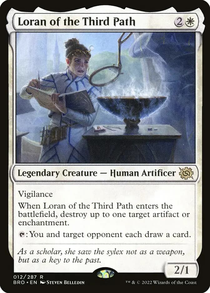 Card image of Loran of the Third Path