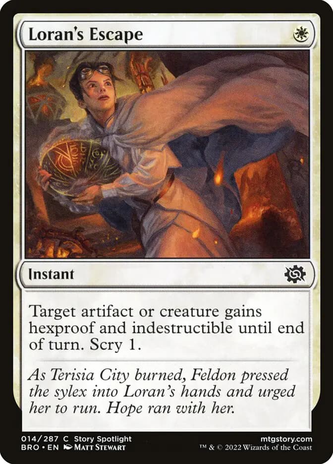 Card image of Loran's Escape