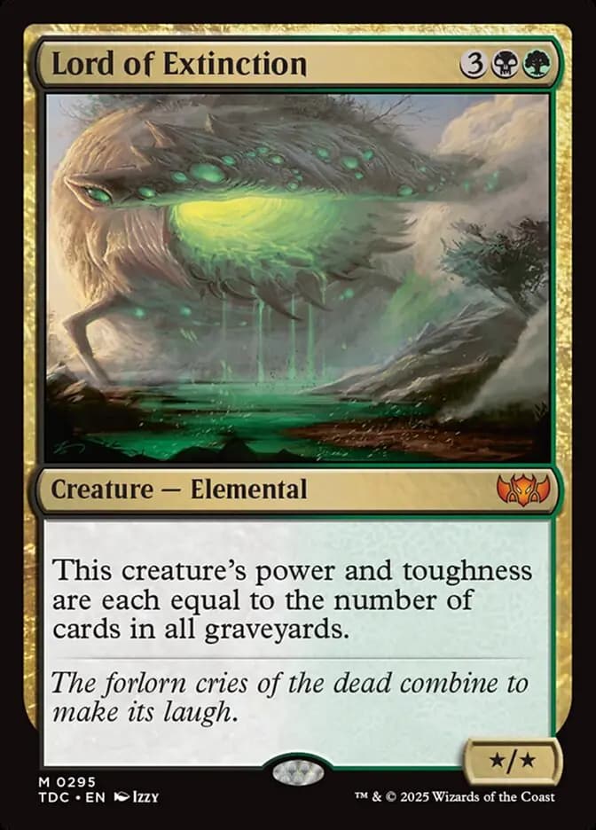 Card image of Lord of Extinction