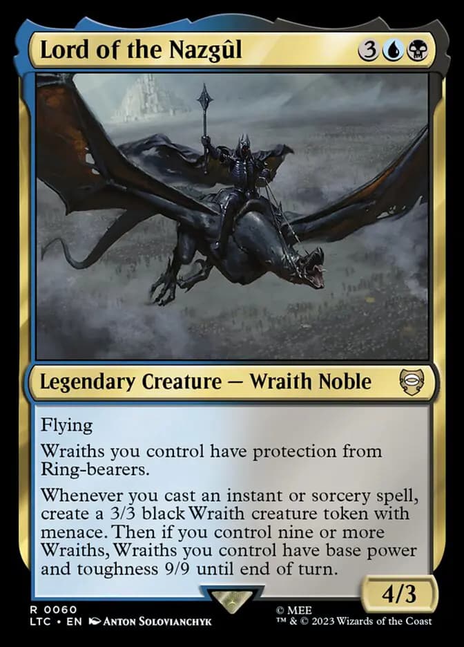 Card image of Lord of the Nazgûl