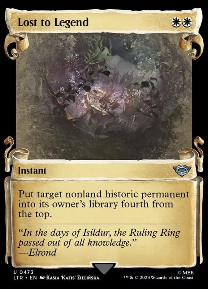Card image of Lost to Legend