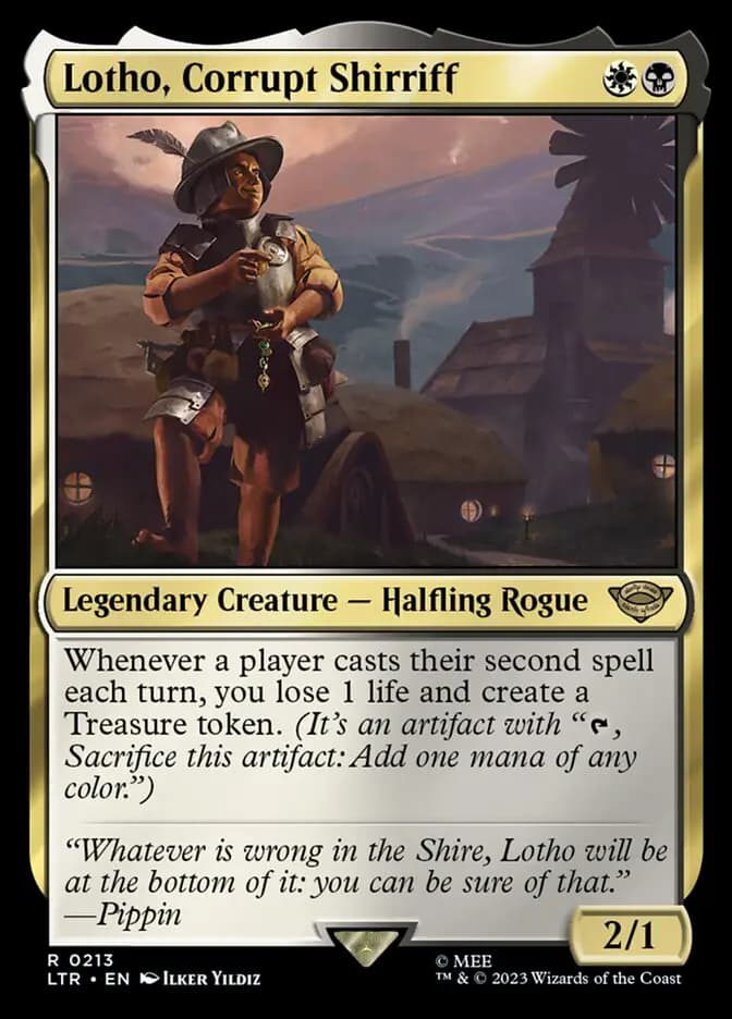 Card image of Lotho, Corrupt Shirriff