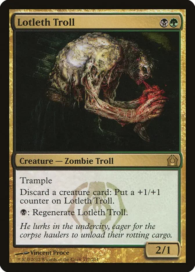 Card image of Lotleth Troll