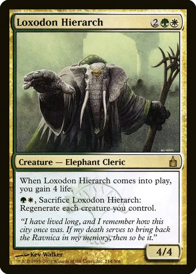 Card image of Loxodon Hierarch